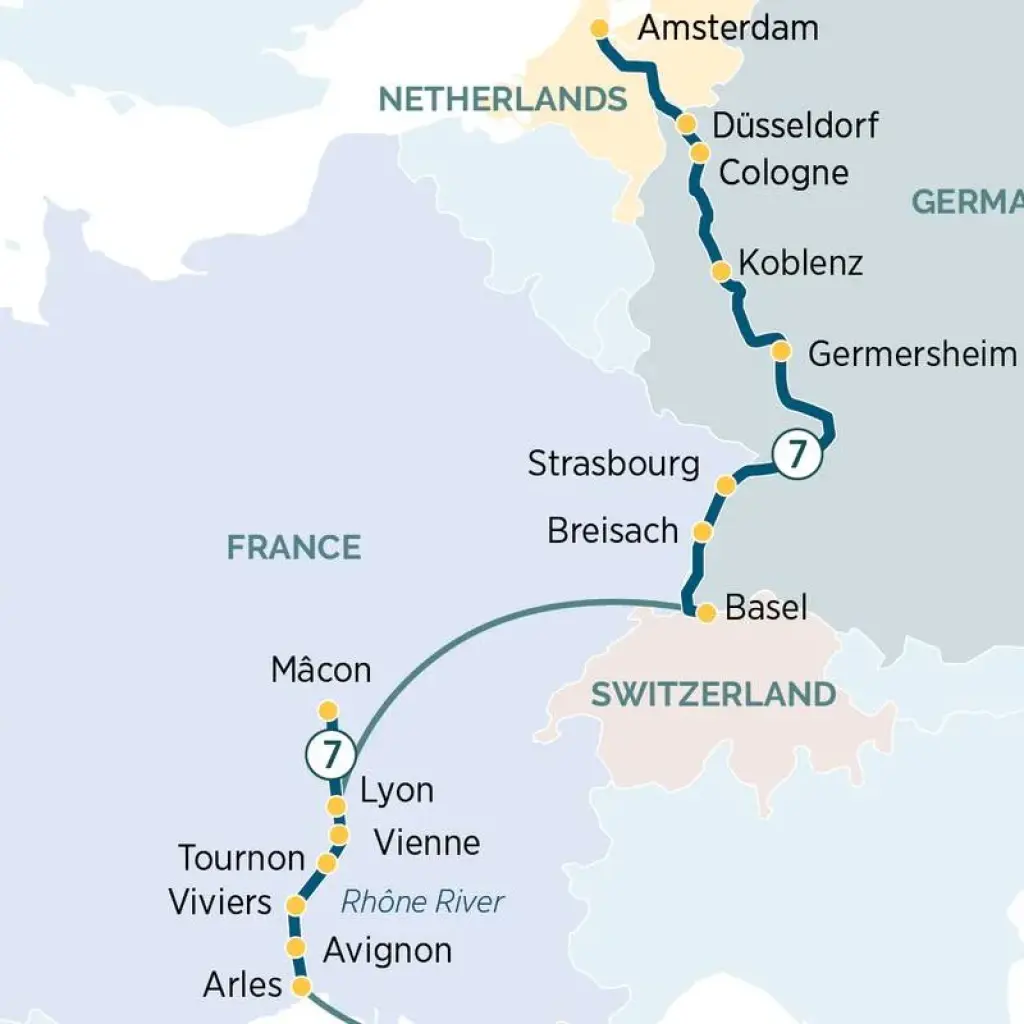 Explore Discover the Rhine & Rhone Rivers 2026 - 15 Days (including Nice) for 15 days with Emerald Cruises and discover unforgettable experiences - Photo 2
