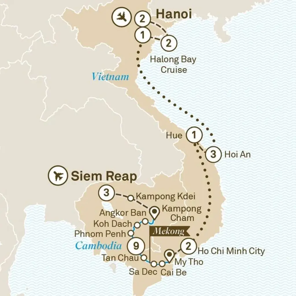 Explore Essence of Vietnam, Cambodia & Luxury Mekong 2024|2025 for 24 days with Scenic Luxury Cruises & Tours and discover unforgettable experiences - Photo 2