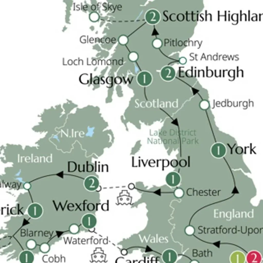 Explore Britain and Ireland Panorama - Signature for 19 days with Brendan Vacations and discover unforgettable experiences - Photo 2