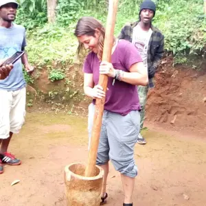 Explore Day trip tour to Materuni Waterfalls coffee tour: it takes 45 minutes to visit the most beautiful place through the valleys of Materuni Falls for 1 days with Africa Natural Tours and discover unforgettable experiences - Photo 5