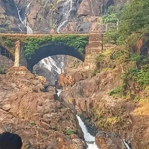 Explore Sacred Cascades: Dudhsagar Waterfall & Tambdisurla Temple Excursion from Goa for 1 days with Agora Voyages OPC Pvt Ltd and discover unforgettable experiences - Photo 7