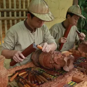 Explore Hanoi Traditional Village ( Bat Trang Ceramic, Dong Ho Folk Painting and Dong Ky ) for 1 days with Asia Focus Travel and discover unforgettable experiences - Photo 10