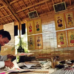 Explore Hanoi Traditional Village ( Bat Trang Ceramic, Dong Ho Folk Painting and Dong Ky ) for 1 days with Asia Focus Travel and discover unforgettable experiences - Photo 11