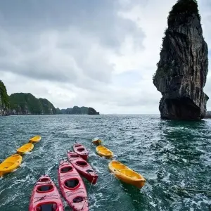 Explore 3-Day Cruise Exploring Halong and Lan Ha Bays with Kayaking for 3 days with Crossing Vietnam Tour and discover unforgettable experiences - Photo 11