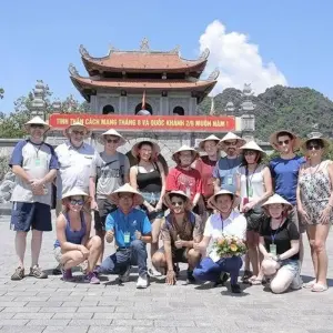 Explore Hoa Lu, Tam Coc & Mua Cave Full-Day Trip with Limousine, Cycling, Bamboo Boat,... for 1 days with Crossing Vietnam Tour and discover unforgettable experiences - Photo 8