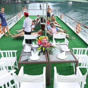 Explore Overnight Bai Tu Long Bay and Ha Long Bay Cruise with Cave, Kayaking, Sunset Party,... for 2 days with Crossing Vietnam Tour and discover unforgettable experiences - Photo 7