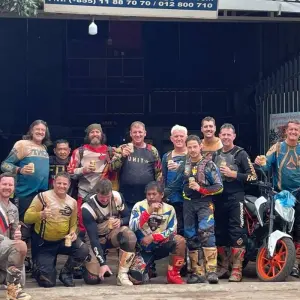 Explore Phnom Penh Off-road Motorcycle Tour To Kampong Cham, Kratie , Stung Treng And Ta Seng for 9 days with DNQ Travel and discover unforgettable experiences - Photo 3