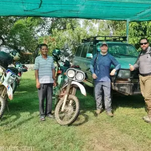 Explore Phnom Penh Off-road Motorcycle Tour To Kampong Cham, Kratie , Stung Treng And Ta Seng for 9 days with DNQ Travel and discover unforgettable experiences - Photo 9
