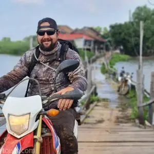 Explore Northeast Phnom Penh Motorbike Tour to Kampong Cham, Kratie, Mondulkiri, Ratanakiri, Stung Treng and Ta Seng for 9 days with DNQ Travel and discover unforgettable experiences - Photo 7