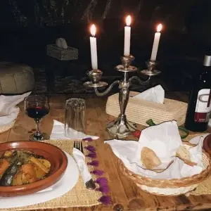 Explore Agafay Desert Dinner show  with quad bike and camel Ride for 1 days with Desertbrise Travel and discover unforgettable experiences - Photo 3