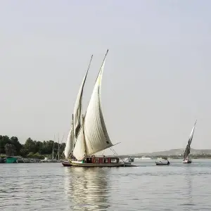 Explore Three Pyramids Dahabiya. Luxury Dahabiya Nile cruise in Egypt. for 4 days with ETL Travel and discover unforgettable experiences - Photo 9