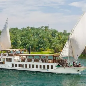 Explore Three Pyramids Dahabiya. Luxury Dahabiya Nile cruise in Egypt. for 4 days with ETL Travel and discover unforgettable experiences - Photo 11