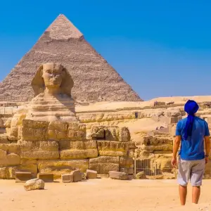 Explore Half-Day Tour of Giza Pyramids and Sphinx from Cairo or Giza Hotel for 1 days with Egypt Gift Tours and discover unforgettable experiences - Photo 6
