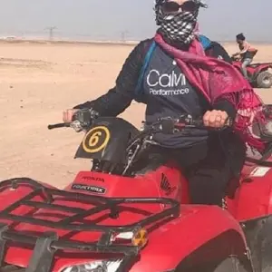 Explore Sunset Desert Quad Bike Safari with Camel Ride and Bedouin Dinner From Hurghada for 1 days with Egypt Gift Tours and discover unforgettable experiences - Photo 4
