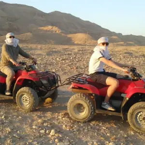 Explore Sunset Desert Quad Bike Safari with Camel Ride and Bedouin Dinner From Hurghada for 1 days with Egypt Gift Tours and discover unforgettable experiences - Photo 8