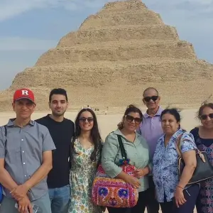 Explore Ultimate Private Day Tour: The Great Pyramids of Giza, Sphinx & Saqqara in 1 Day for 1 days with Egypt cruise travel and discover unforgettable experiences - Photo 6