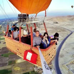 Explore Breathtaking 2-Day Luxor Adventure: Felucca Ride and Hot Air Balloon by Plane from Cairo for 2 days with Egypt cruise travel and discover unforgettable experiences - Photo 9