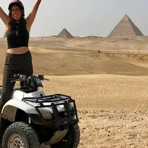 Explore Giza pyramids, Sphinx, ATV bike ,lunch, Camel ride, Dinner cruise for 1 days with Egypt Tours USA and discover unforgettable experiences - Photo 8