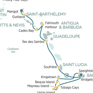 Explore Discover Eastern Caribbean & Grenadines 2025-2026 - 15 Days (from Bridgetown to Marigot) for 15 days with Emerald Cruises and discover unforgettable experiences - Photo 2
