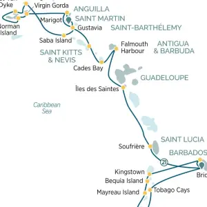 Explore Discover the hidden treasures of the Caribbean 2025-2026 - 22 Days (from Marigot to Bridgetown) for 22 days with Emerald Cruises and discover unforgettable experiences - Photo 2