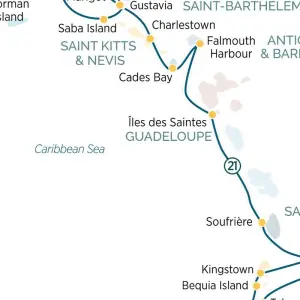 Explore Discover the hidden treasures of the Caribbean 2025-2026 - 22 Days (from Bridgetown to Marigot) for 22 days with Emerald Cruises and discover unforgettable experiences - Photo 2