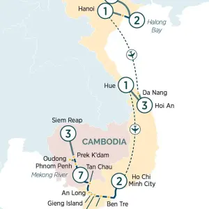 Explore Grand Tour of Vietnam & Cambodia 2024-2025|2025-2026 for 21 days with Emerald Cruises and discover unforgettable experiences - Photo 2