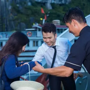 Explore 1 Day Halong Luxury Cruise with Lunch and Transfer for 1 days with Go Asia Travel and discover unforgettable experiences - Photo 8