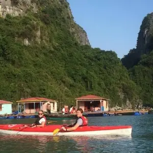 Explore Ha Long Bay Full Day Cruise, Cave, Kayaking, Swimming, Lunch, Bus for 1 days with Ha Long Bay Lux Cruises Tours and discover unforgettable experiences - Photo 3