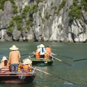 Explore Ha Long Bay Full Day Cruise, Cave, Kayaking, Swimming, Lunch, Bus for 1 days with Ha Long Bay Lux Cruises Tours and discover unforgettable experiences - Photo 8