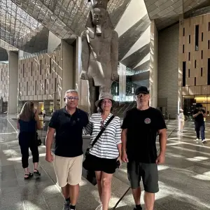 Explore Cairo: Grand Egyptian Museum, Giza Pyramids and Sphinx Tour ( Optional Saqqara ) for 1 days with Hola Egipto Tours  and discover unforgettable experiences - Photo 11