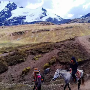 Explore RAINBOW MOUNTAIN (VINICUNCA) SHORTEST HIKE : 1 FULL DAY PRIVATE TOUR for 1 days with Peru Trek 4 Good and discover unforgettable experiences - Photo 6