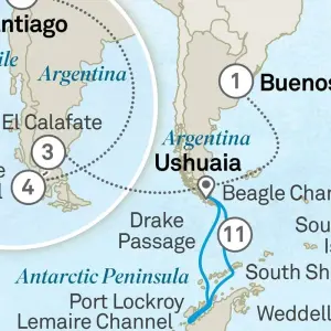 Explore Wonders of Patagonia and Antarctica - Cruise & Land Journey 2026 for 21 days with Scenic Luxury Cruises & Tours and discover unforgettable experiences - Photo 3