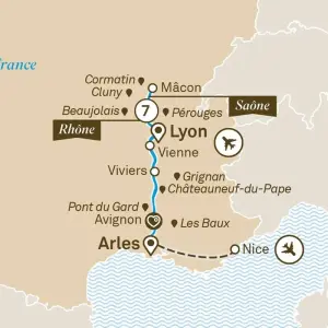 Explore Idyllic Rhône 2024|2025 - 8 Days (from Lyon to Nice) for 8 days with Scenic Luxury Cruises & Tours and discover unforgettable experiences - Photo 2