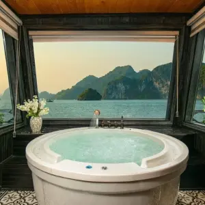 Explore 2 Day Halong Lan Ha Bay 5 Star Cruise – Best Price Guarantee for 2 days with Ha Long Bay Lux Cruises Tours and discover unforgettable experiences - Photo 2