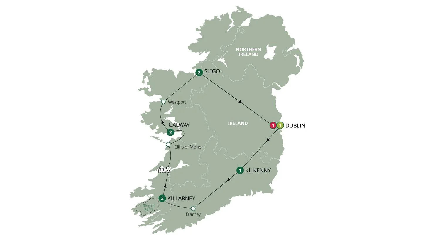 Explore Scenic Ireland - Premium (Classic) for 10 days with Brendan Vacations and discover unforgettable experiences - Photo 2