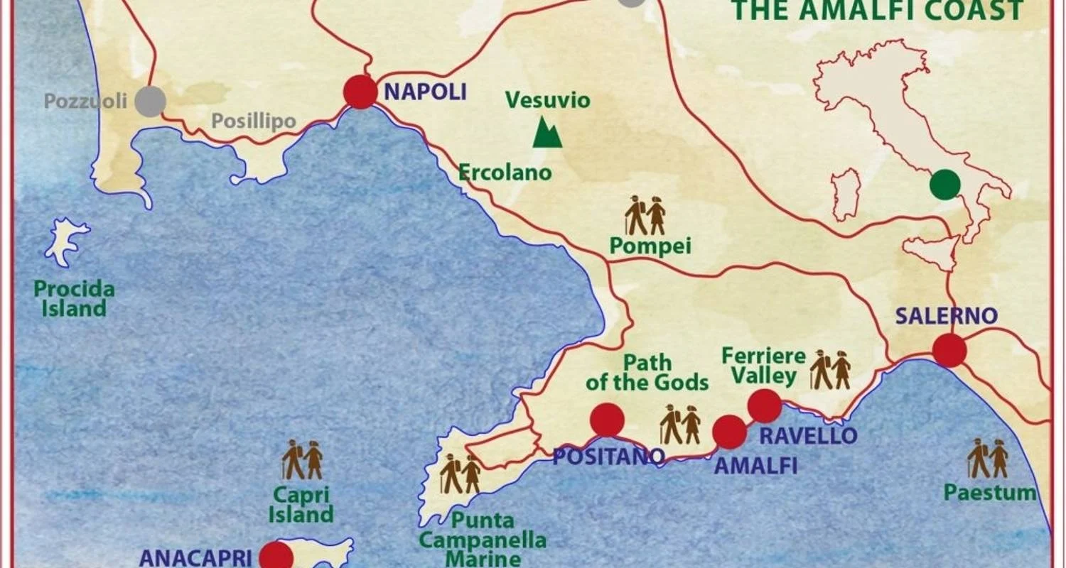 Explore Amalfi Coast Walking & Hiking Tour for 8 days with Caspin Journeys and discover unforgettable experiences - Photo 2