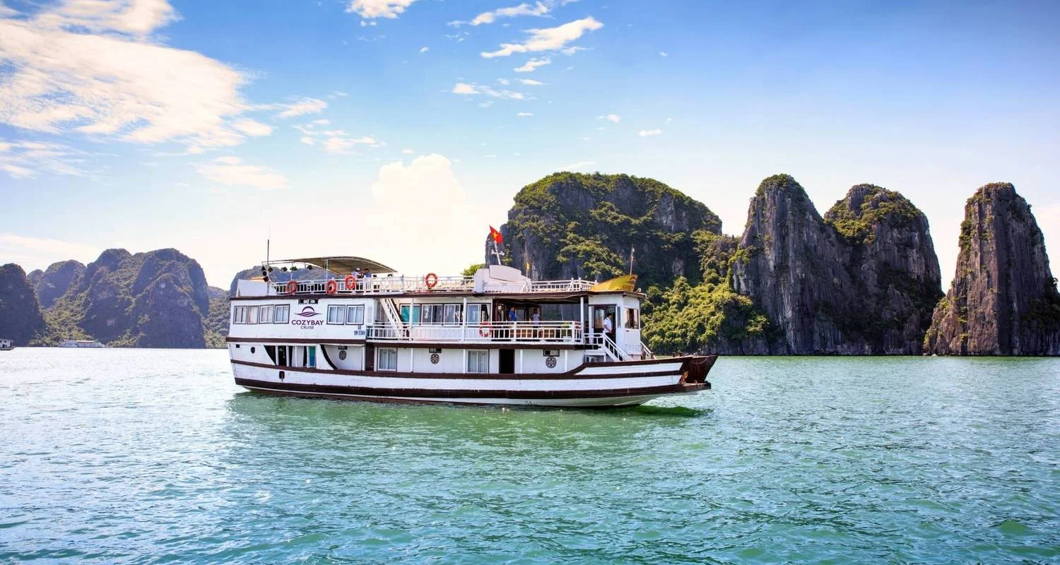 Explore Overnight at Ha Long Bay on 3-star Deluxe Cruise with Kayaking, Cooking Class,... for 2 days with Crossing Vietnam Tour and discover unforgettable experiences - Photo 2