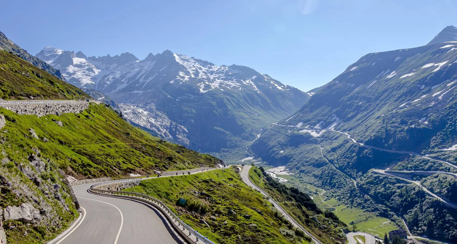 Swiss Alps Mountain Driving Tour including Furka Pass: Pre-set sat-nav guided - 4 days with EPIKdrives - Photo 2 Explore Swiss Alps Mountain Driving Tour including Furka Pass: Pre-set sat-nav guided for 4 days with EPIKdrives and discover unforgettable experiences - Photo 2