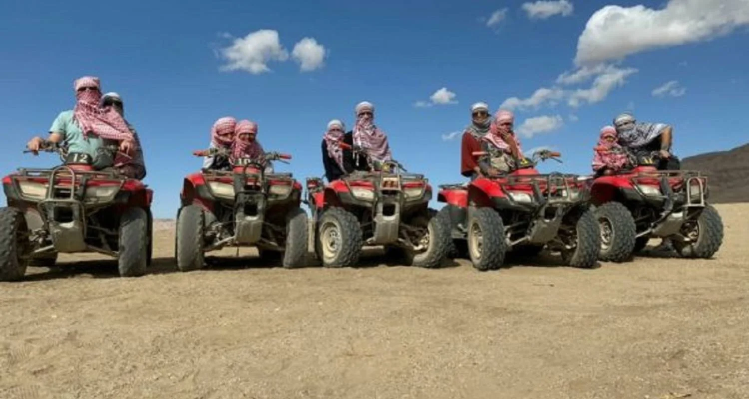 Explore 6-Hour Quad Bike Desert Safari Tour From Hurghada with Camel Ride and Dinner for 1 days with Egypt Gift Tours and discover unforgettable experiences - Photo 2