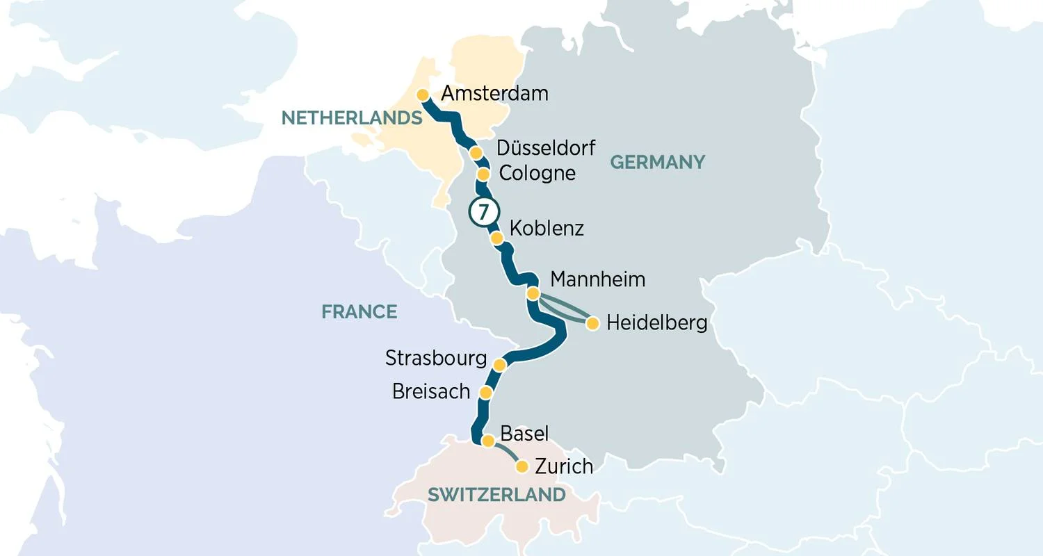 Explore Jewels of the Rhine 2026 - 8 Days (from Amsterdam to Zurich) for 8 days with Emerald Cruises and discover unforgettable experiences - Photo 2