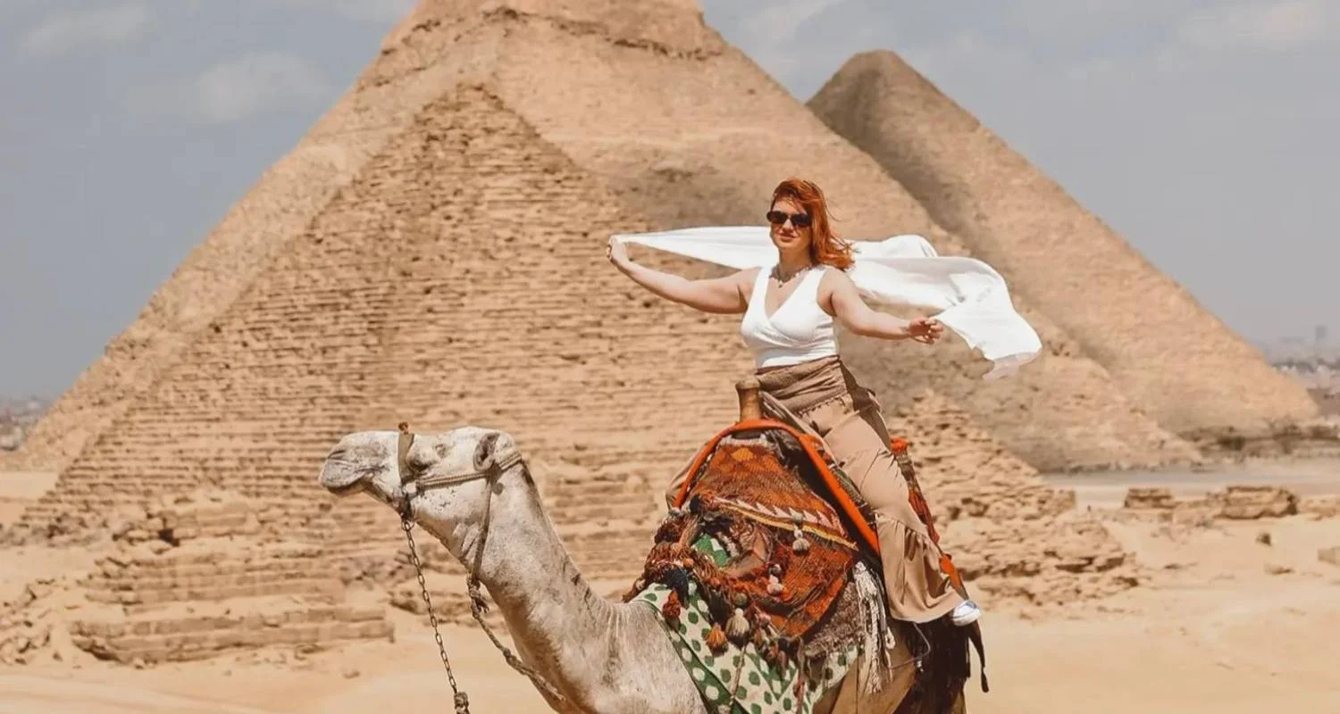 Explore Giza pyramids & Sphinx & thirty minutes Camel ride included for 1 days with Experience Egypt Tours and discover unforgettable experiences - Photo 2