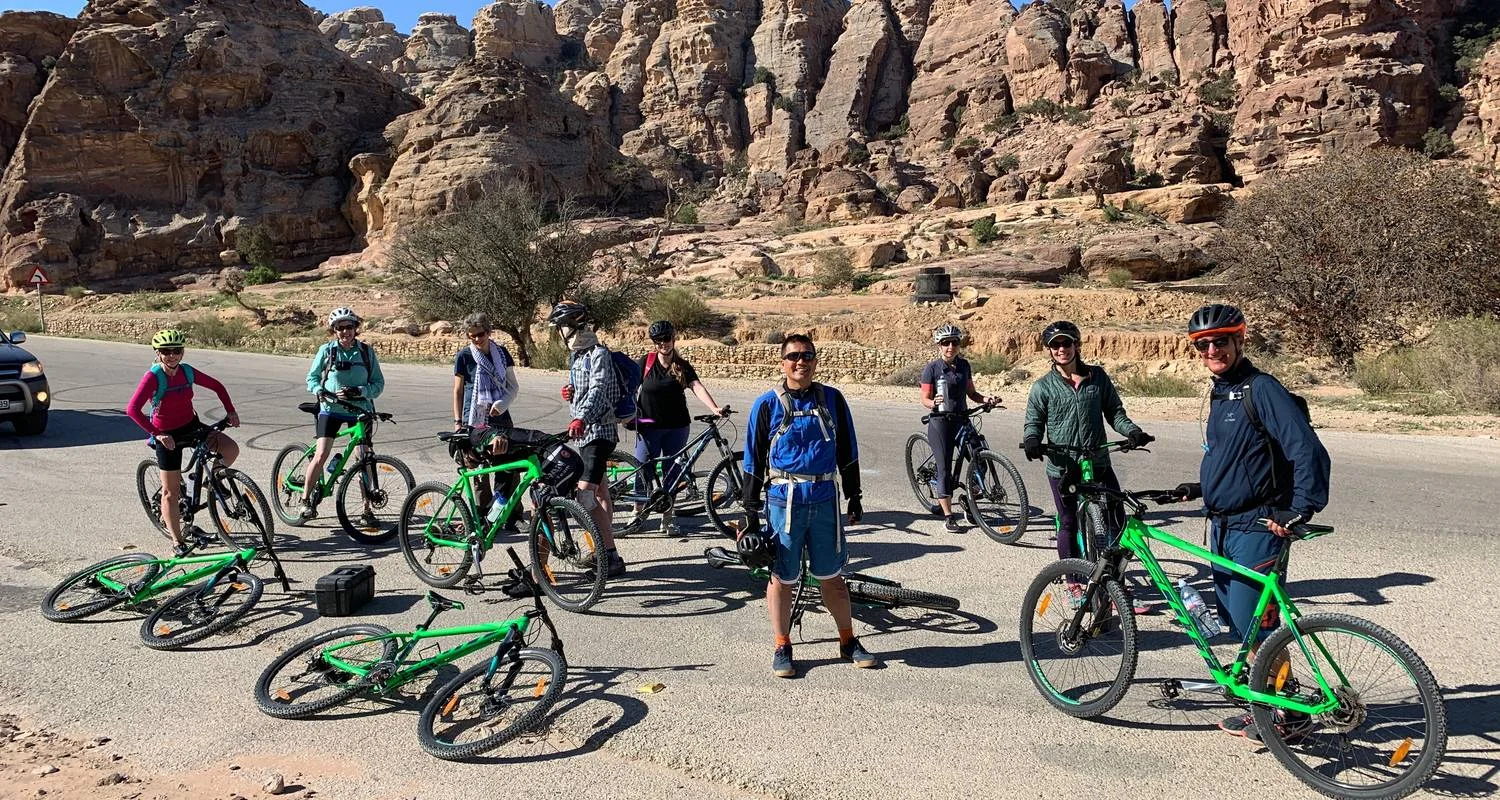 Explore CYCLE JORDAN: JORDAN BIKE TRAIL THROUGH PETRA AND WADI RUM for 8 days with Experience Jordan and discover unforgettable experiences - Photo 2