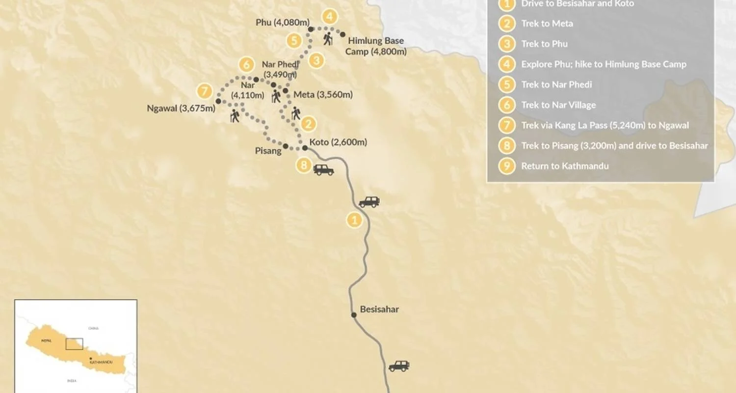 Explore 22 Days -Nar-Phu Valley Trek for 22 days with Female Guide Holiday and discover unforgettable experiences - Photo 2