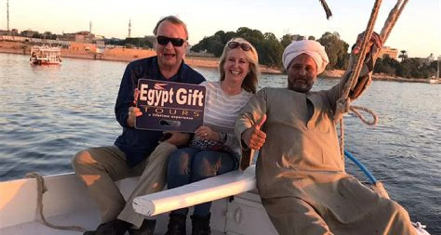 Explore Sunset Sailing Felucca Boat Ride and Banana Island Visit From Luxor for 1 days with Egypt Gift Tours and discover unforgettable experiences - Photo 3