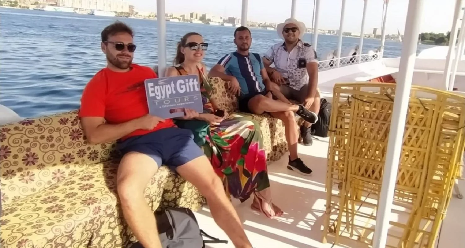 Explore Private Sunset Felucca Tour to Luxor and Banana Island with Camel Ride for 1 days with Egypt Gift Tours and discover unforgettable experiences - Photo 2
