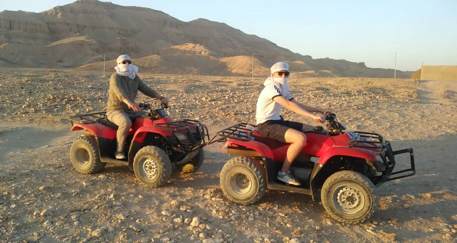 Explore Sunset Quad Bike Safari Tour in Luxor for 1 days with Egypt Gift Tours and discover unforgettable experiences - Photo 2