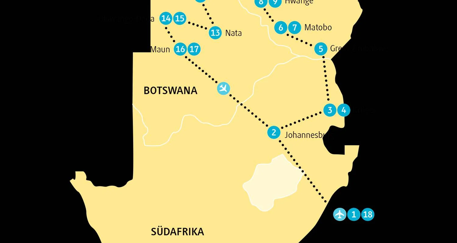 Explore Big Five - 18 day adventure trip for 18 days with Chamaeleon and discover unforgettable experiences - Photo 2