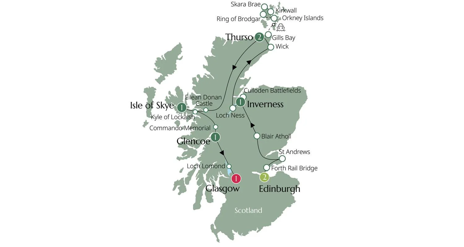 Explore Country Roads of Scotland - Premium (Classic) for 9 days with Brendan Vacations and discover unforgettable experiences - Photo 2