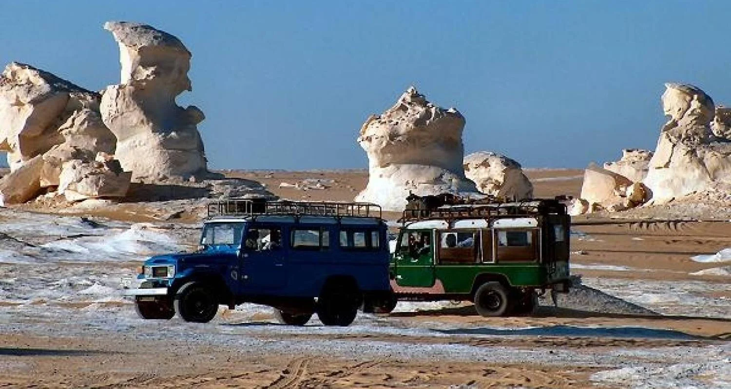 Explore Overnight White and Black Desert Camping & Safari Tour From Cairo for 2 days with Egypt Gift Tours and discover unforgettable experiences - Photo 2