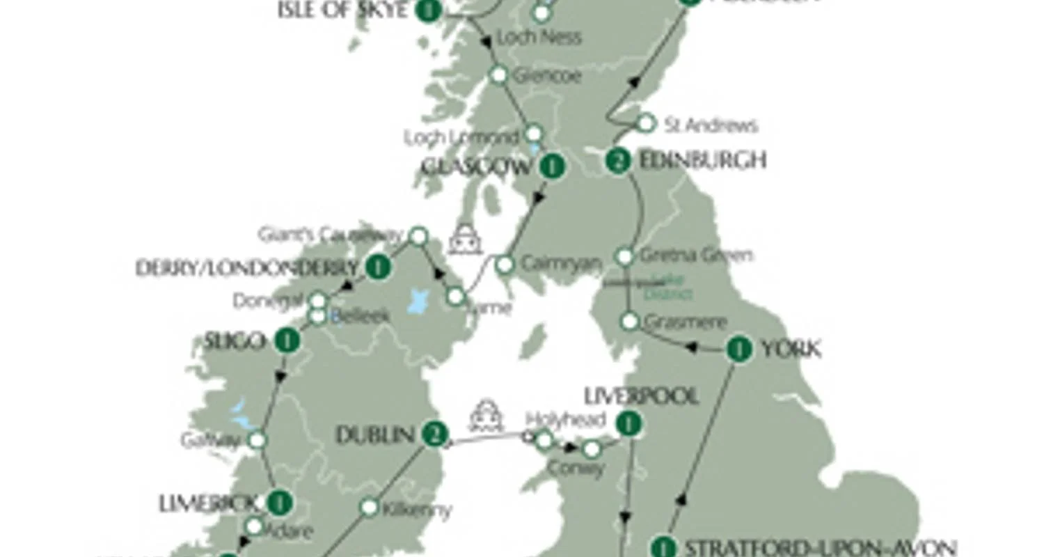 Explore Britain & Ireland Discovery - Premium (Small Group) for 24 days with Brendan Vacations and discover unforgettable experiences - Photo 2